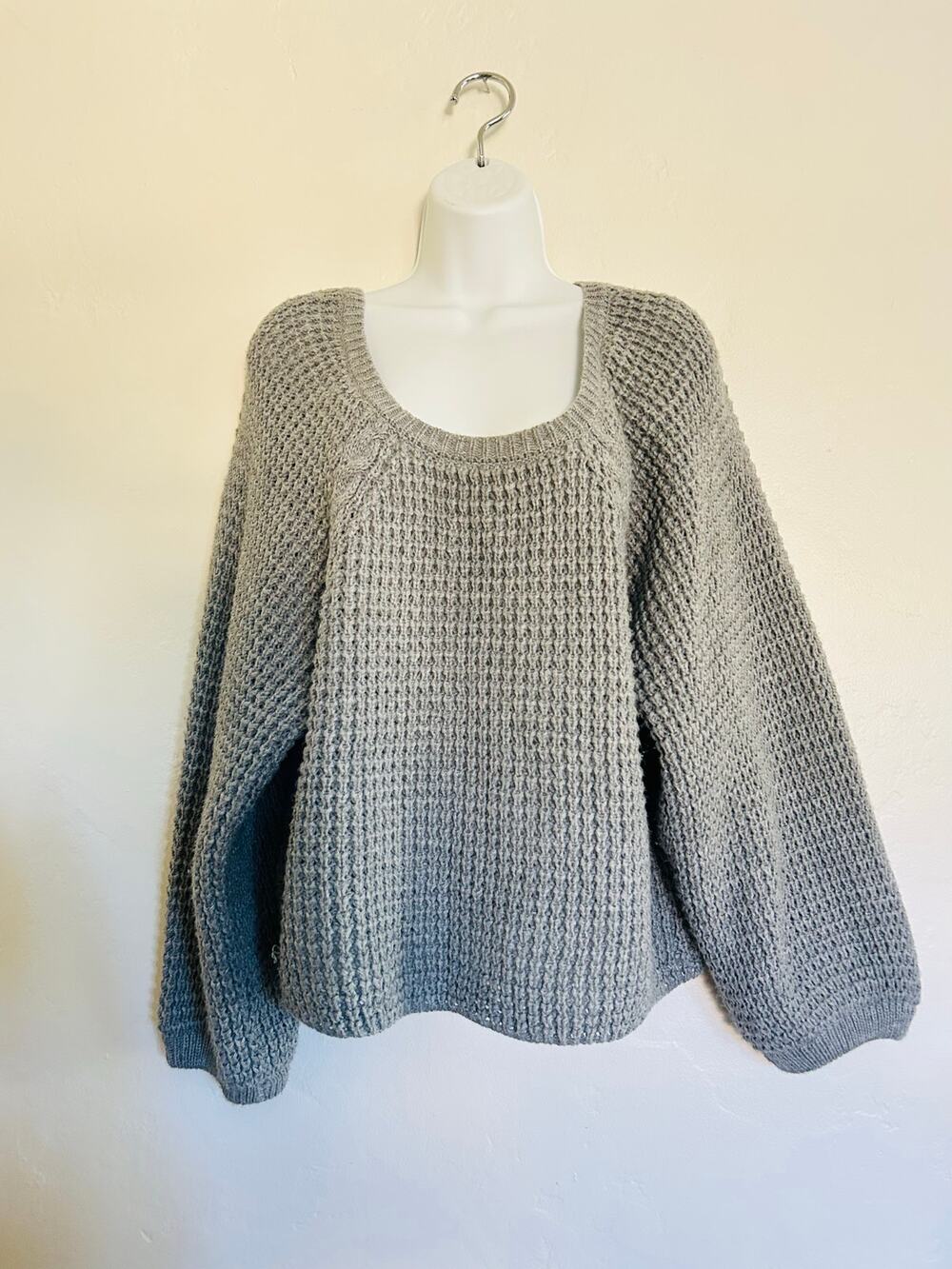 Cotton Emporium Grey Knit Sweater